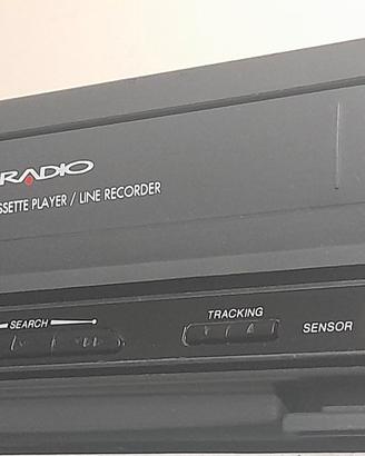 LETTORE VHS IRRADIO LINE IN OUT JACK