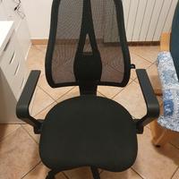 Buffetti Sedia Air Synchro 2.0 Nera