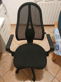 Buffetti Sedia Air Synchro 2.0 Nera