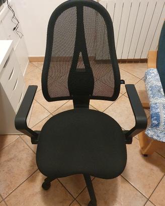 Buffetti Sedia Air Synchro 2.0 Nera