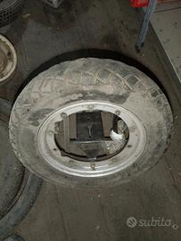 accessorio portaruota scorta piaggio vespa posteri