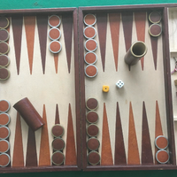 STREPITOSO BACKGAMMON IN PELLE DI ETIENNE AIGNER