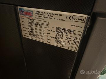 Cappa aspira fumi e polveri professionale