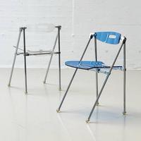 Sedie pieghevoli in acrilico – Giancarlo Piretti