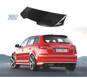 SPOILER AUDI A3 8PA SPORTBACK 03-12 LOOK RS3 NERO 