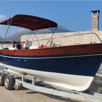 Gozzo vetroresina 7.60 Mt cad marine