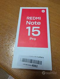 Redmi Note 15 pro Black 8gb ram 256gb