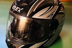 Casco Integrale Unisex per Moto/Scooter