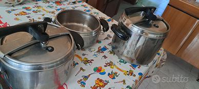 Pentole a pressione LAGOSTINA 3 pz nn speisco