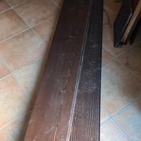 mensole grandi in legno e ferro per bar 