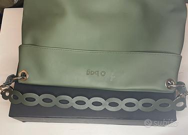 Borsa soft O-bag verde militare nuova