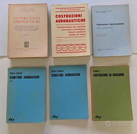 Lotto 6 Libri Costruzioni e Strutture Aeronautiche