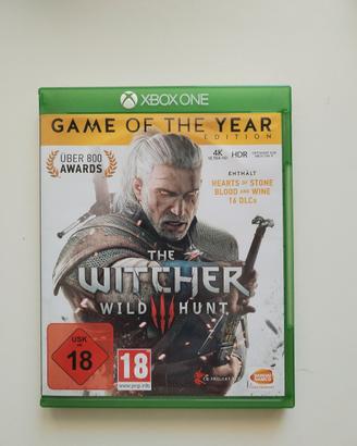 the Witcher 3 game of the year edition Xbox one