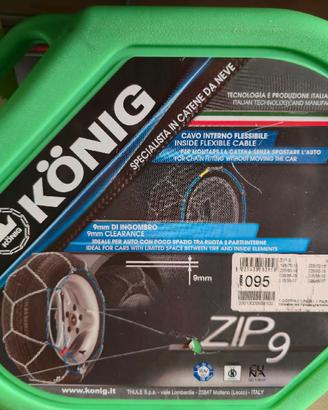 Catene da neve Konig zip 9 095 