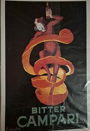 riproduzione vecchio manifesto del Campari