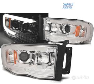 FARI PER DODGE RAM 02-06 CON TUBO LED CROMATO