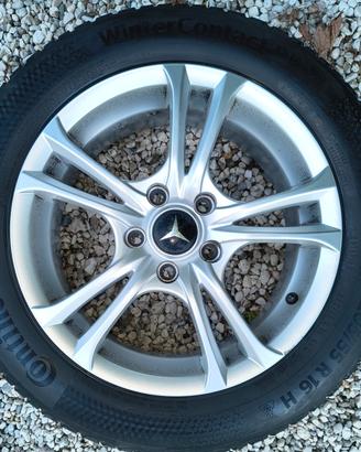 cerchi in lega 16" MERCEDES +gomme invernali 