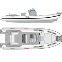 4XC HR90 by Ranieri Pack 2x Honda BF250 VTEC