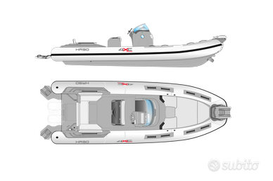 4XC HR90 by Ranieri Pack 2x Honda BF250 VTEC