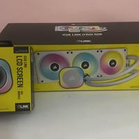 Dissipatore + schermo Corsair icue link H150i