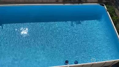 Piscina intex 8x4 completa