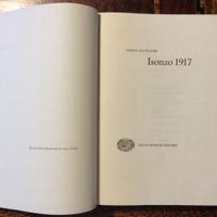 1965 MARIO SILVESTRI - ISONZO 1917 / PRIMA GUERRA