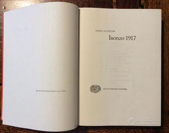 1965 MARIO SILVESTRI - ISONZO 1917 / PRIMA GUERRA