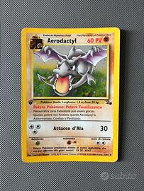 Pokemon Aerodactyl 1 Edizione Fossil Holo