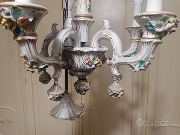 Lampadario capodimonte