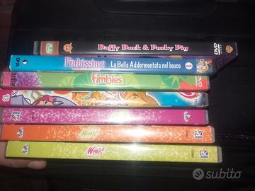 DVD Winx e animazione 