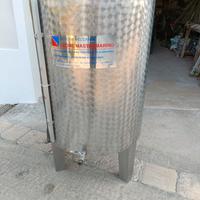 Cisterna Serbatoio acciao inox  vino