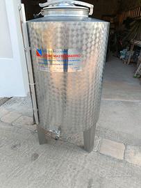 Cisterna Serbatoio acciao inox  vino