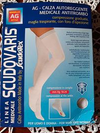 calze autoreggenti unisex  nuove