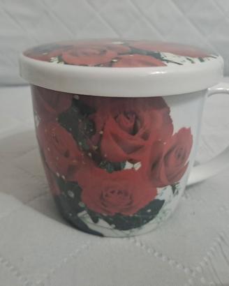 Tisaniera in ceramica