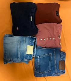 Jeans e maglie taglia S Scotch and Soda e Napapjir