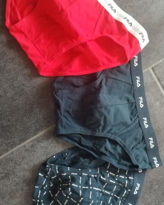 Slip underwear uomo Fila, 3 p. nuovo c/cartellino 