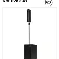 coppia RCF EVOX J8 E J8mix 