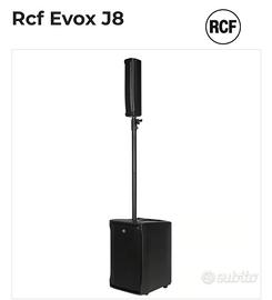coppia RCF EVOX J8 E J8mix 