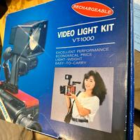 Batteria,flash,grandangolare per telecamera