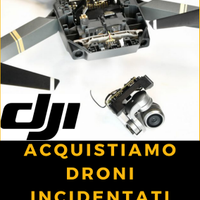 compriamo droni incidentati dji e usati