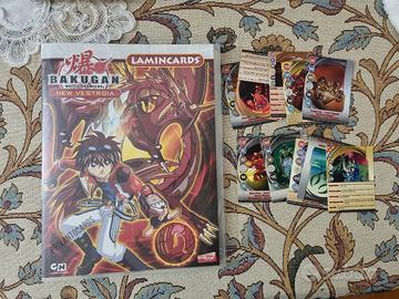 Album Bakugan semi completo 145/160 + poster