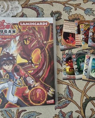 Album Bakugan semi completo 145/160 + poster