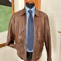 Giacca in pelle Replay Bomber Made in Italy M