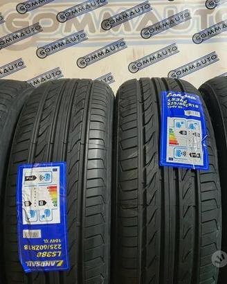 4 pneumatici 225 60 18 landsail nuovi