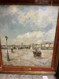 Olio su tela diOscar Ricciardi