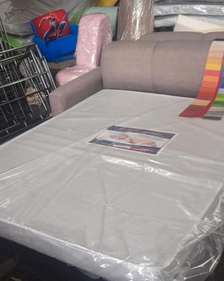 Divano letto grande elettrosaldata