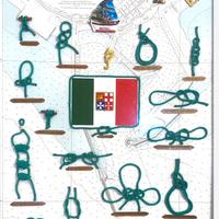 Quadro Nodi e Navi Mare Decorativo, stile nautico