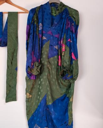 vestito in seta pura