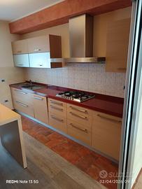 Cucina lineare 376+ colonne 150