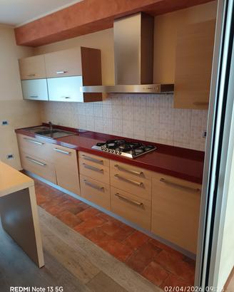 Cucina lineare 376+ colonne 150